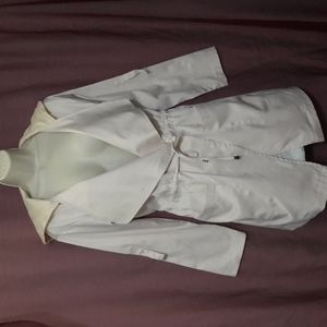 Hot Touch Women's Satin Oversized Jacket Waist Tie Roll Up Sleeve…